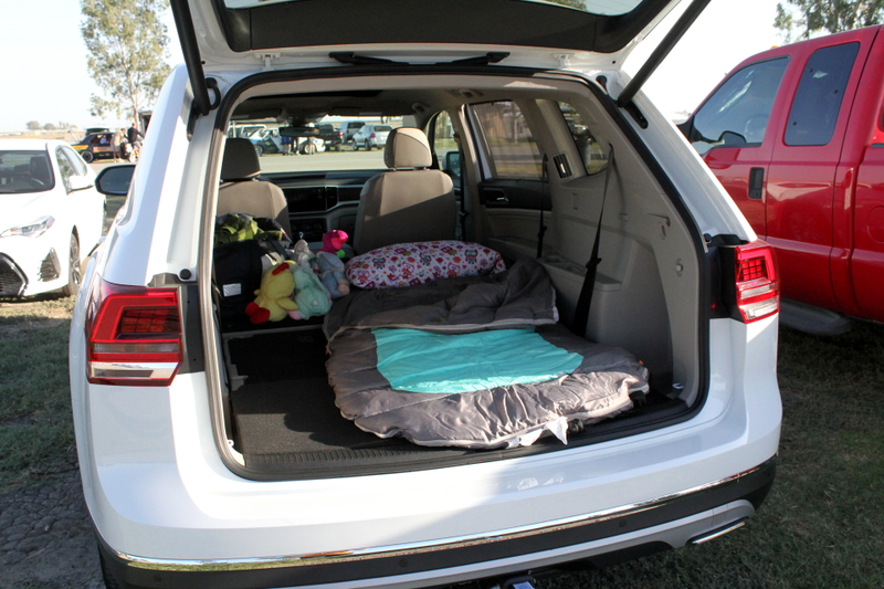 Illustration for article titled I Slept In A Volkswagen Atlas And It Was Better Than Most Tents